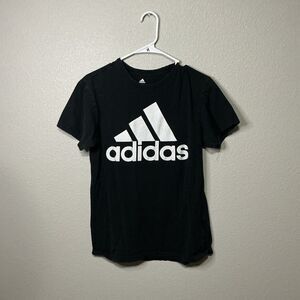 Adidas Golf Black Logo T-Shirt Size Small Cotton Athletic Casual Tee